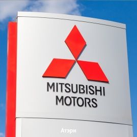 Mitsubishi – перегородки в автосалон