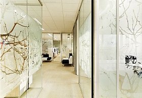 Раздвижные перегородки Раздвижные перегородки Атэри Raum для компании Ginza
