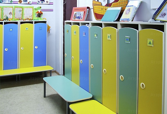 012 Детские шкафчики для переодевания Атэри Kinder - Детский сад 4 фото 11