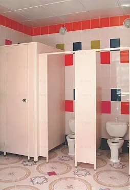 Сантехнические перегородки Детские туалетные перегородки Атэри – Kind фото 4