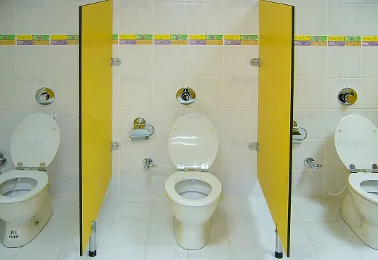 Сантехнические перегородки Детские туалетные перегородки Атэри – Kind Kraft фото 0